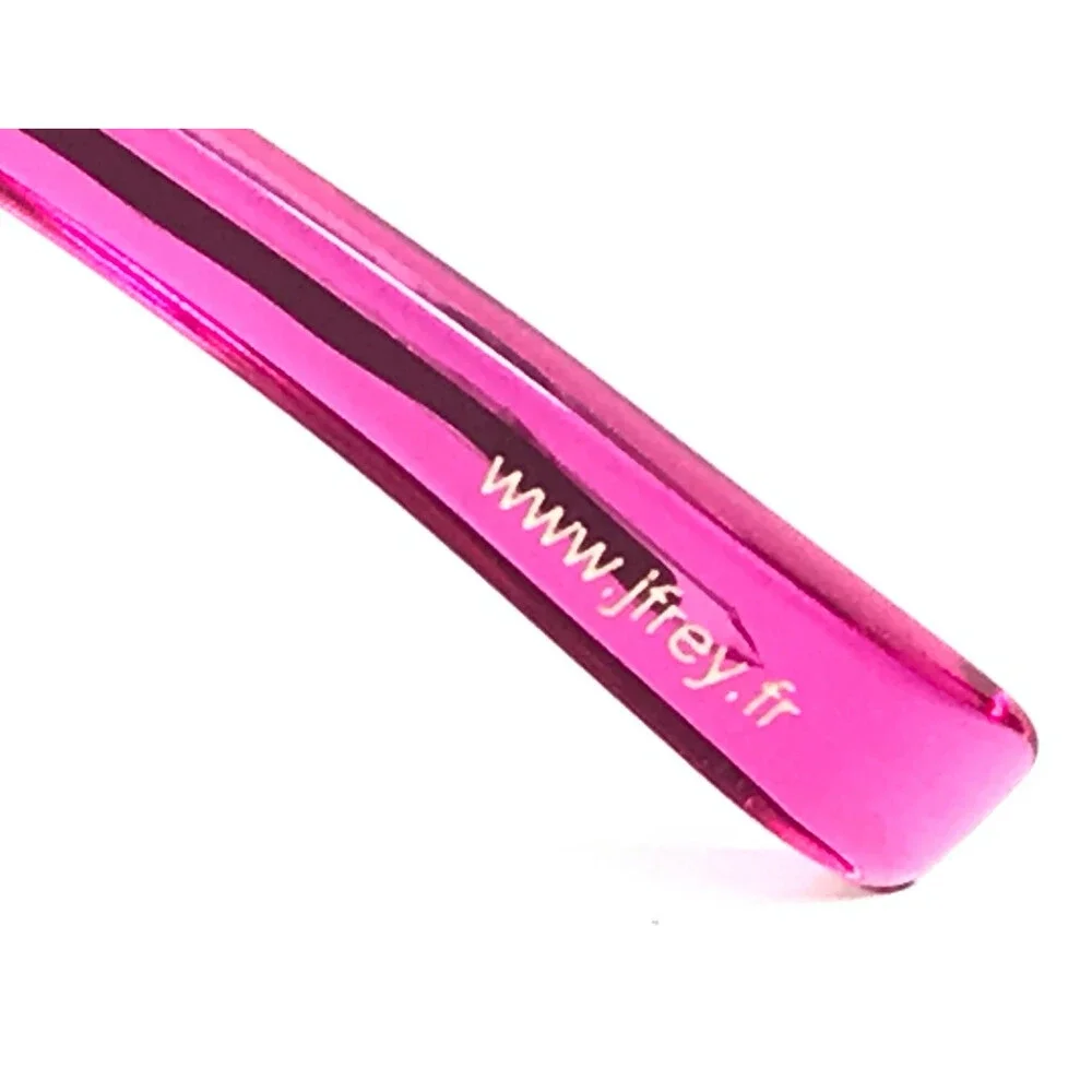 J.F. Rey Eyeglasses Frames JF2554 9085 Brown Pink Cat Eye Full Rim 54-15-136